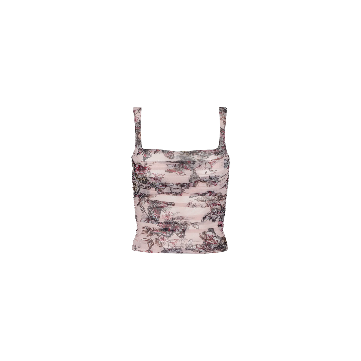 Light Nectar Pink Small Multi Butterfly Jungle