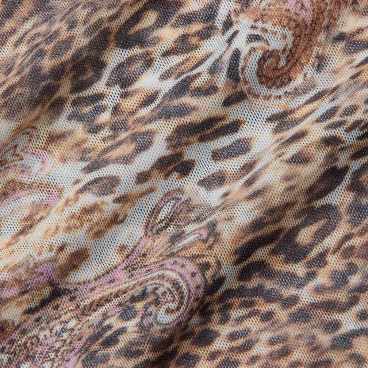 Tan/Mauve Valencia Leopard