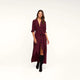 Black/Merlot Red Figaro Chain Print