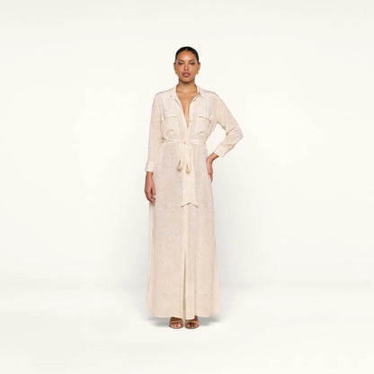 Vintage White Tonal Paisley