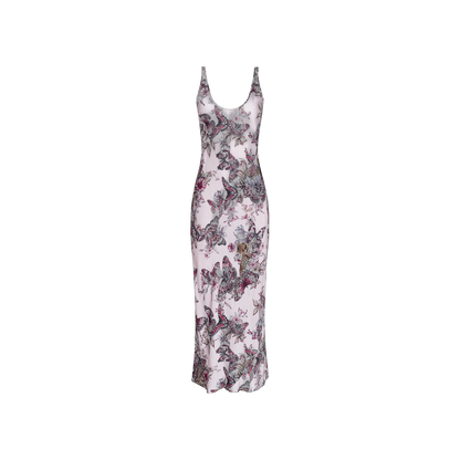 Light Nectar Pink Multi Large Butterfly Jungle