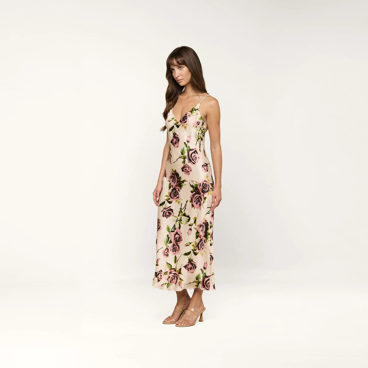 Ecru/Mauve Romantic Rose