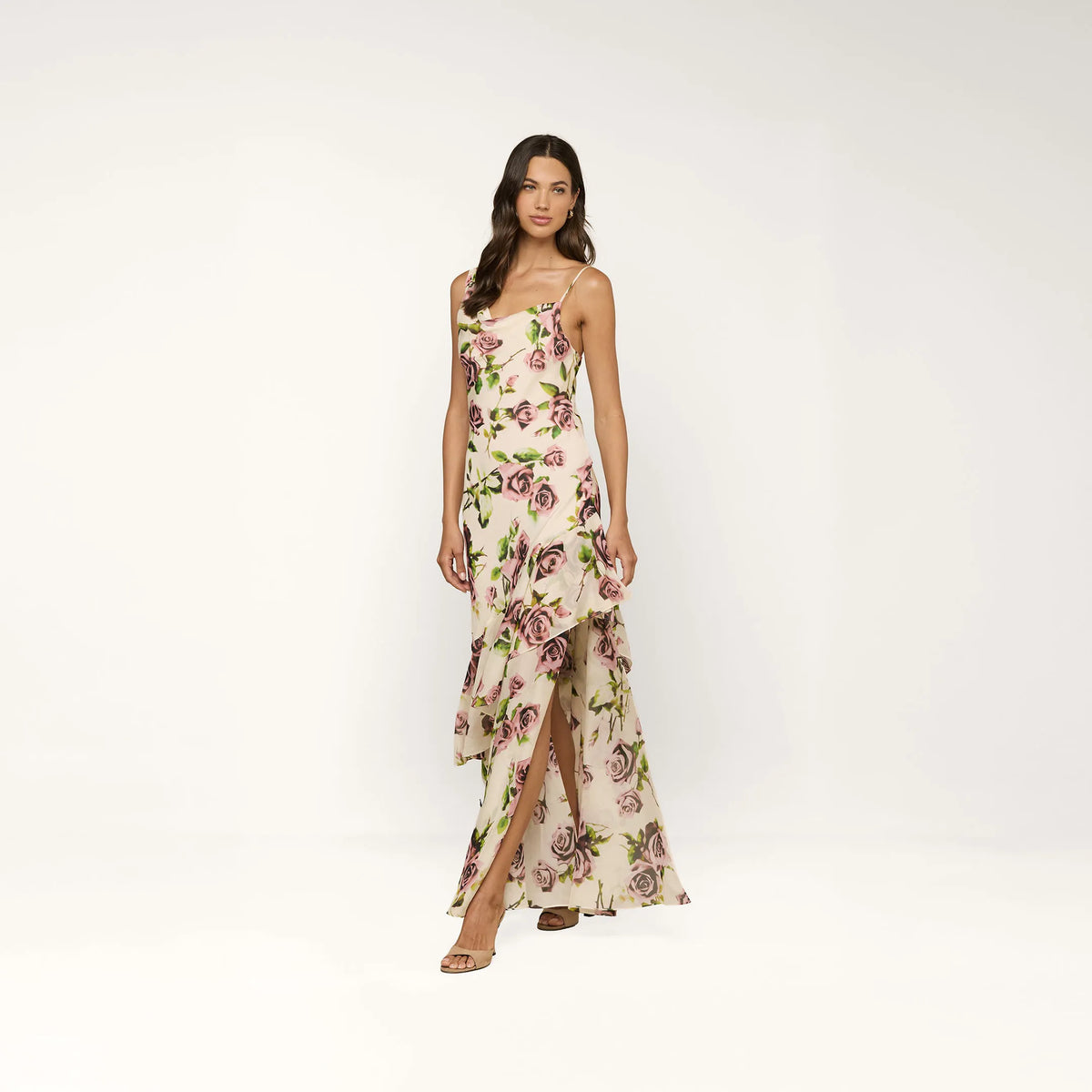 Ecru/Mauve Romantic Rose