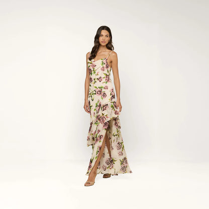 Ecru/Mauve Romantic Rose