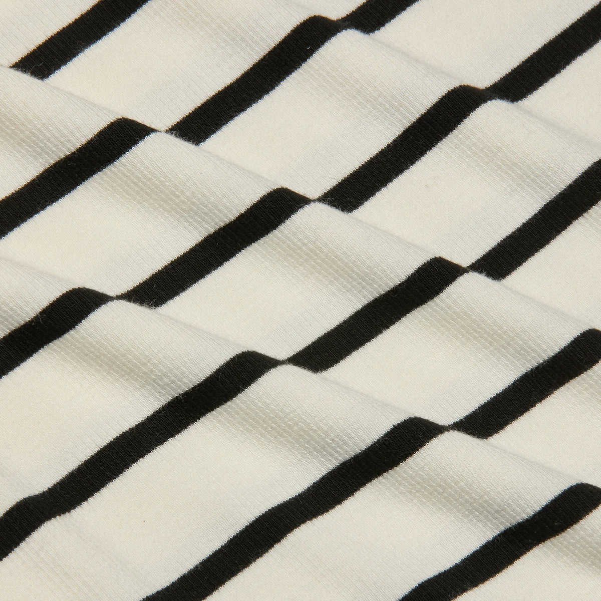 Ivory/Black Stripe