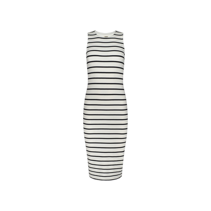 Ivory/Black Stripe