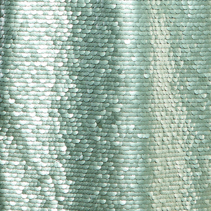 Matte Teal Sequins