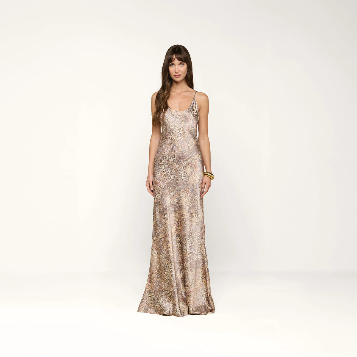Tan/Mauve Valencia Leopard
