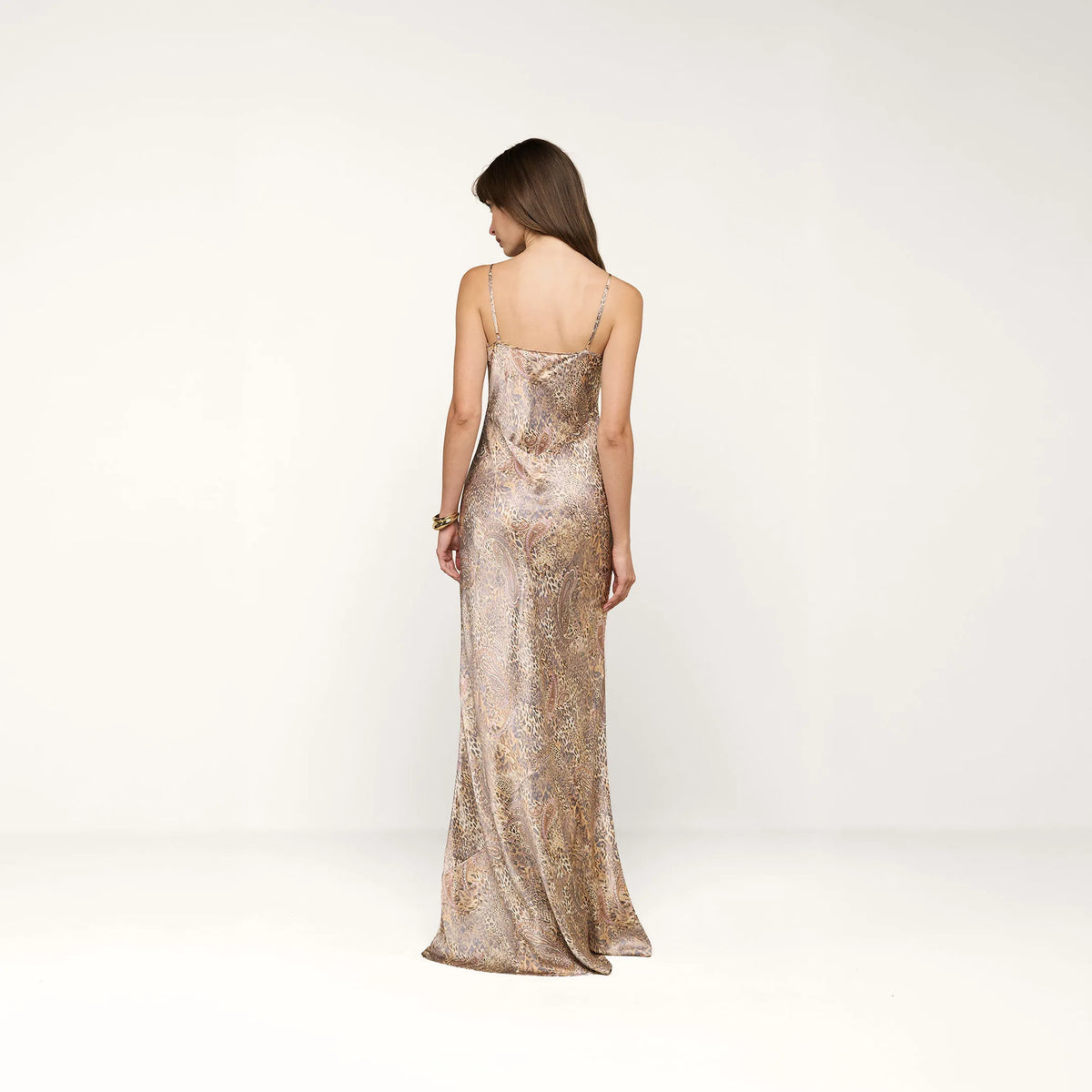 Tan/Mauve Valencia Leopard