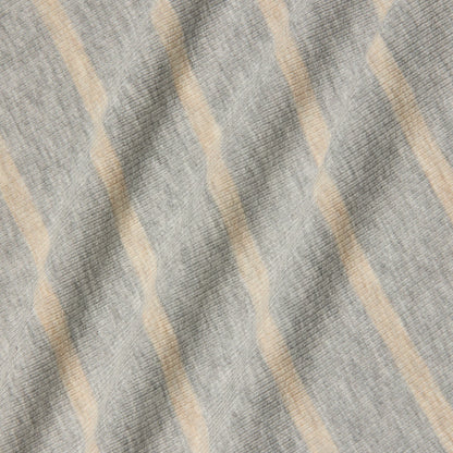 Heather Grey/Oat Stripe