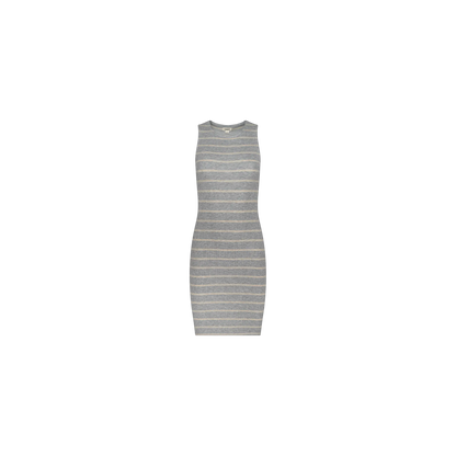 Heather Grey/Oat Stripe