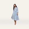 Light Blue/Dark Blue Stripe