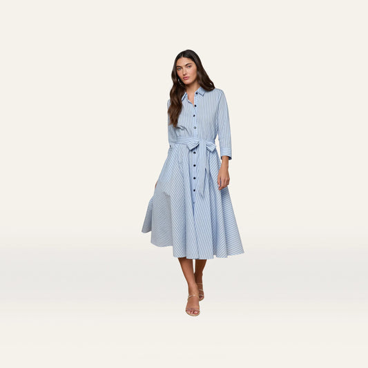 Light Blue/Dark Blue Stripe