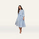Light Blue/Dark Blue Stripe