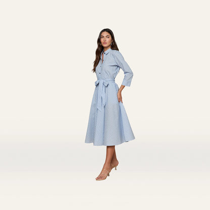 Light Blue/Dark Blue Stripe
