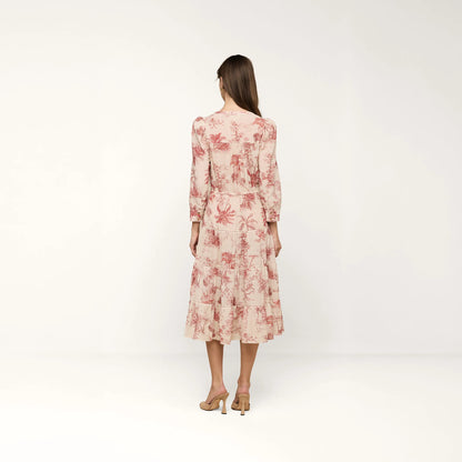 Tan Multi Textured Jungle Toile
