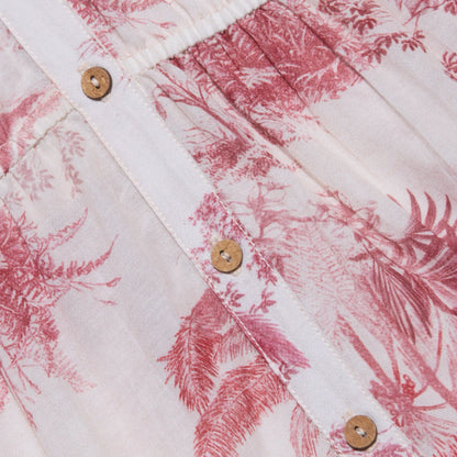 Tan Multi Textured Jungle Toile