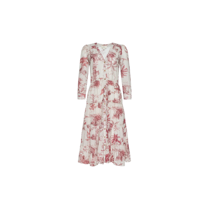 Tan Multi Textured Jungle Toile