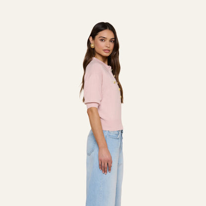 Nectar Pink/Ivory/Gold Lurex