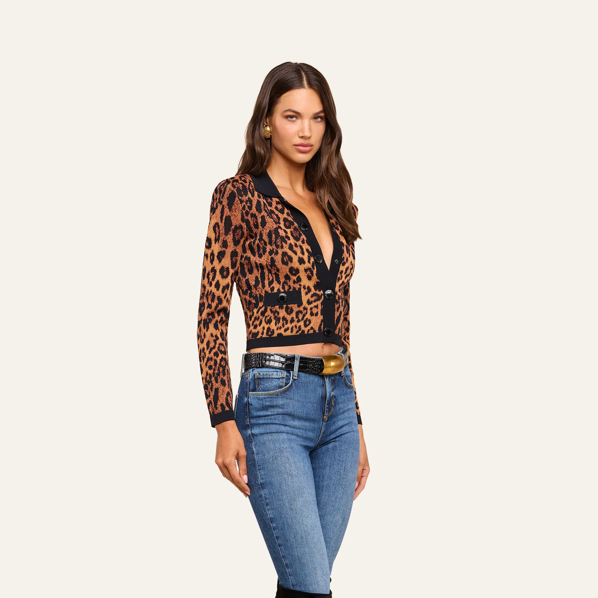 Tan Multi Javan Leopard