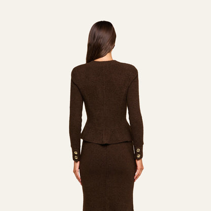 Dark Brown/Gold