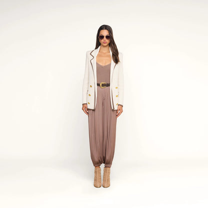 Ivory/Dark Cappuccino