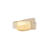 Ivory Croc Embossed