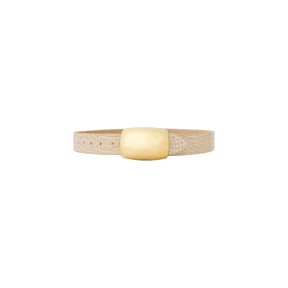 Ivory Croc Embossed