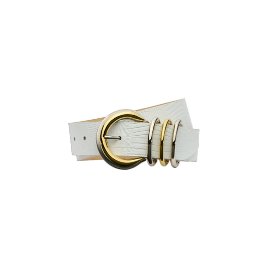 White Lizard Embossed