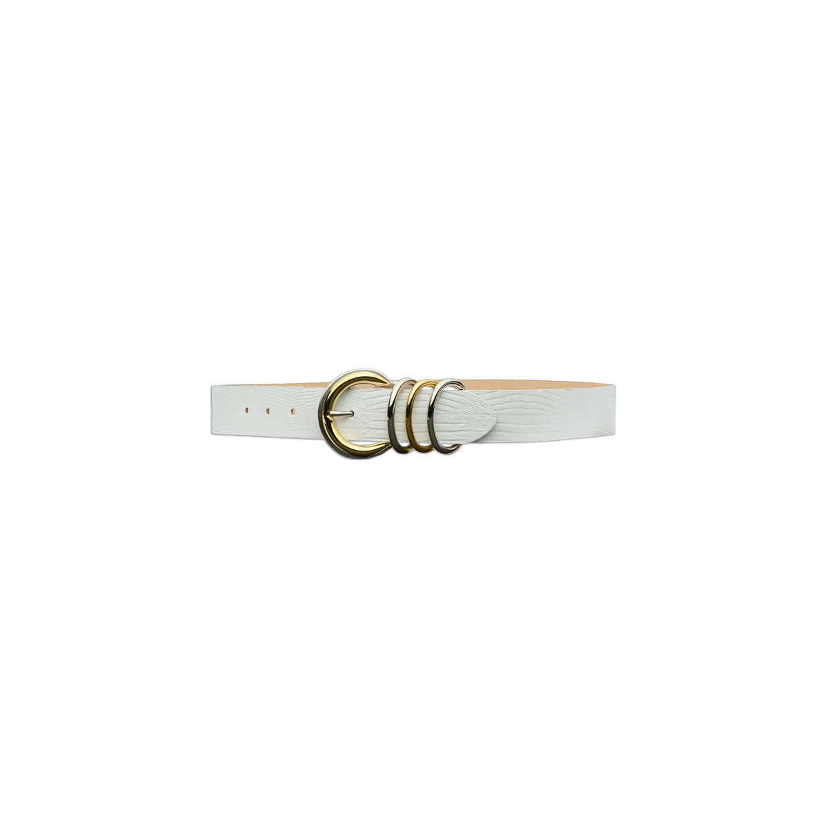 White Lizard Embossed