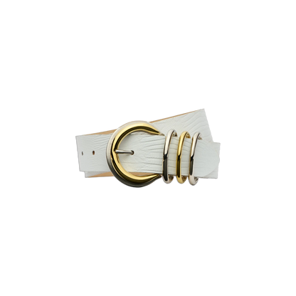 White Lizard Embossed