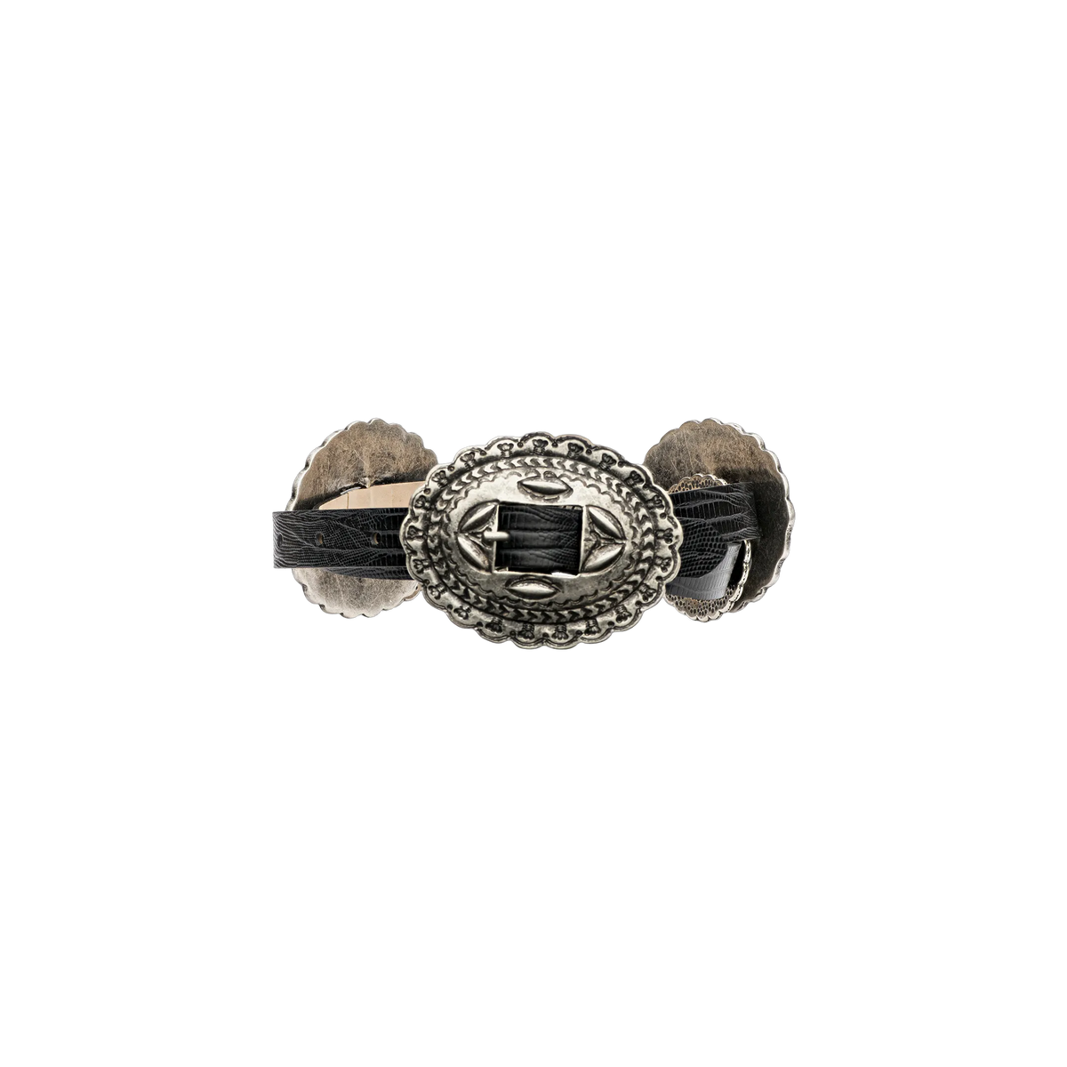 Black Lizard Embossed