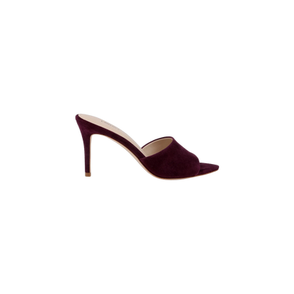 Burgundy Suede