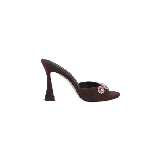 Deep Mahogany Suede