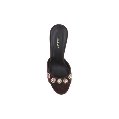 Deep Mahogany Suede
