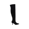Black Stretch Suede