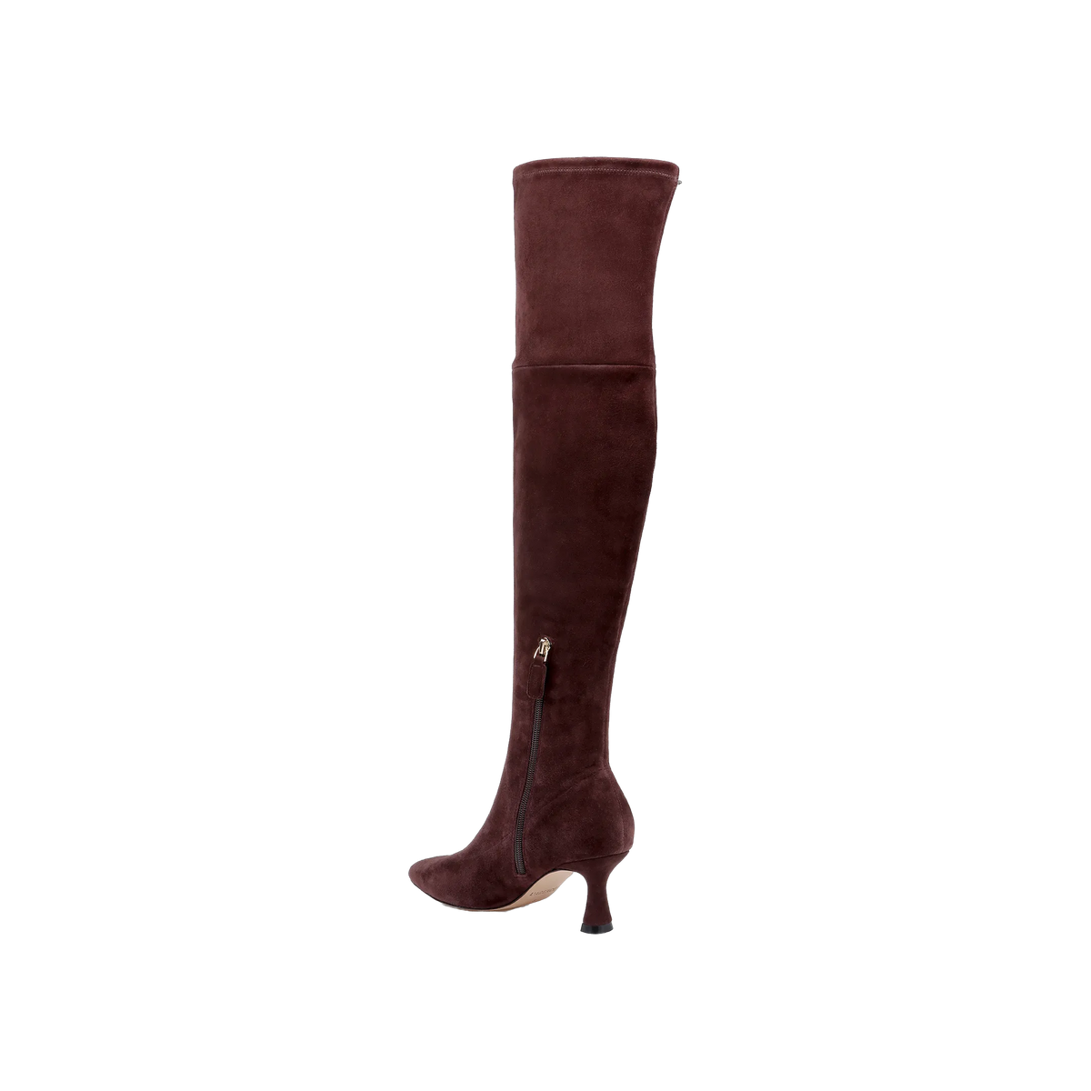 Deep Mahogany Stretch Suede