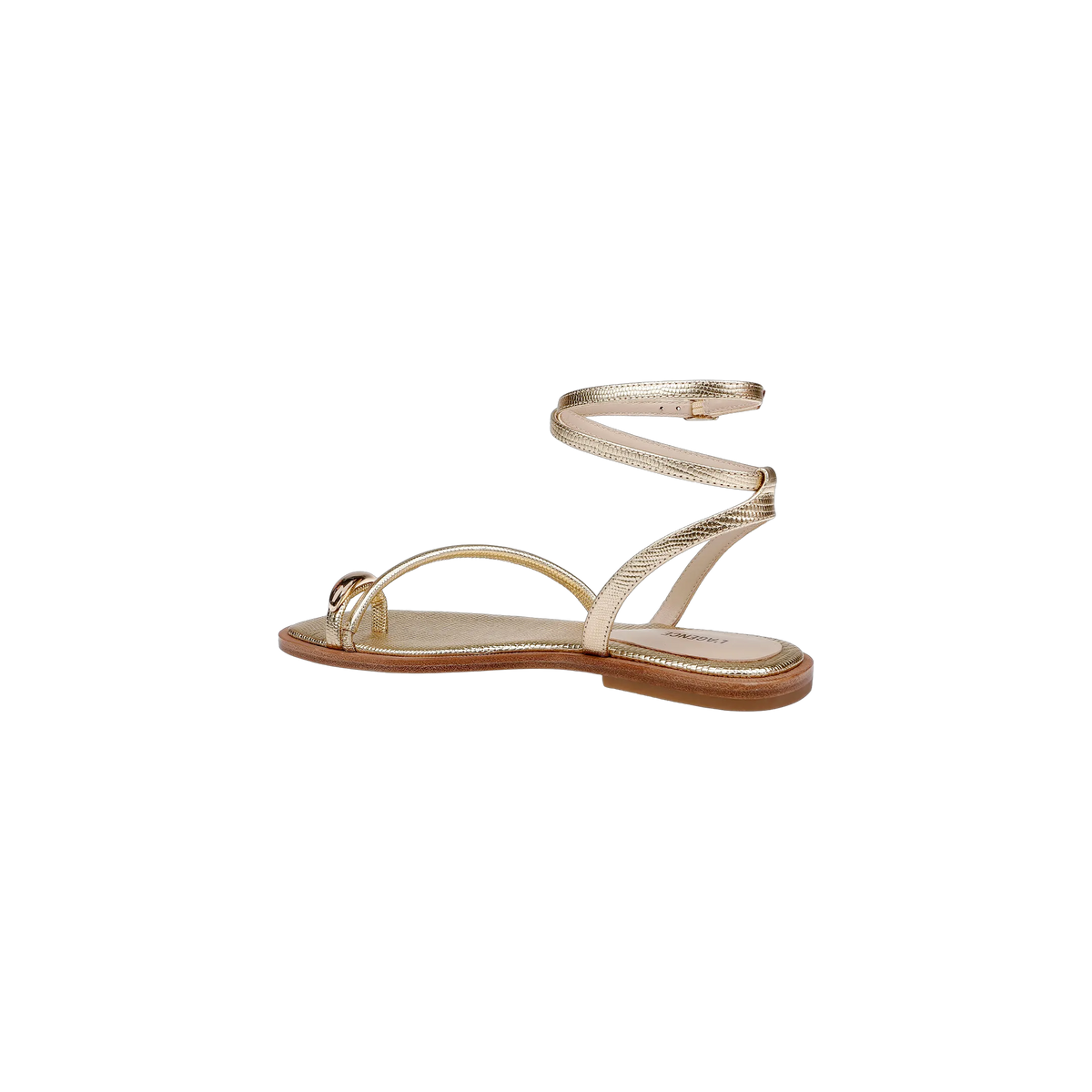 Gold Lizard Leather