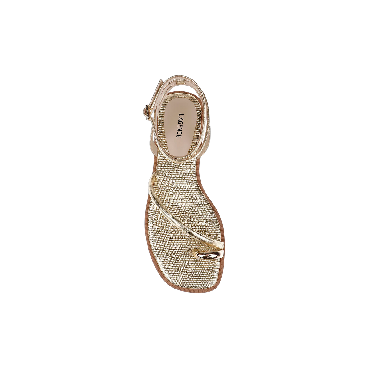 Gold Lizard Leather