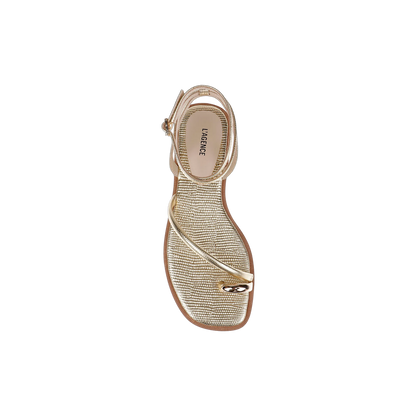 Gold Lizard Leather