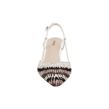 Ecru Multi Crochet