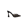 Black Embroidery Mesh