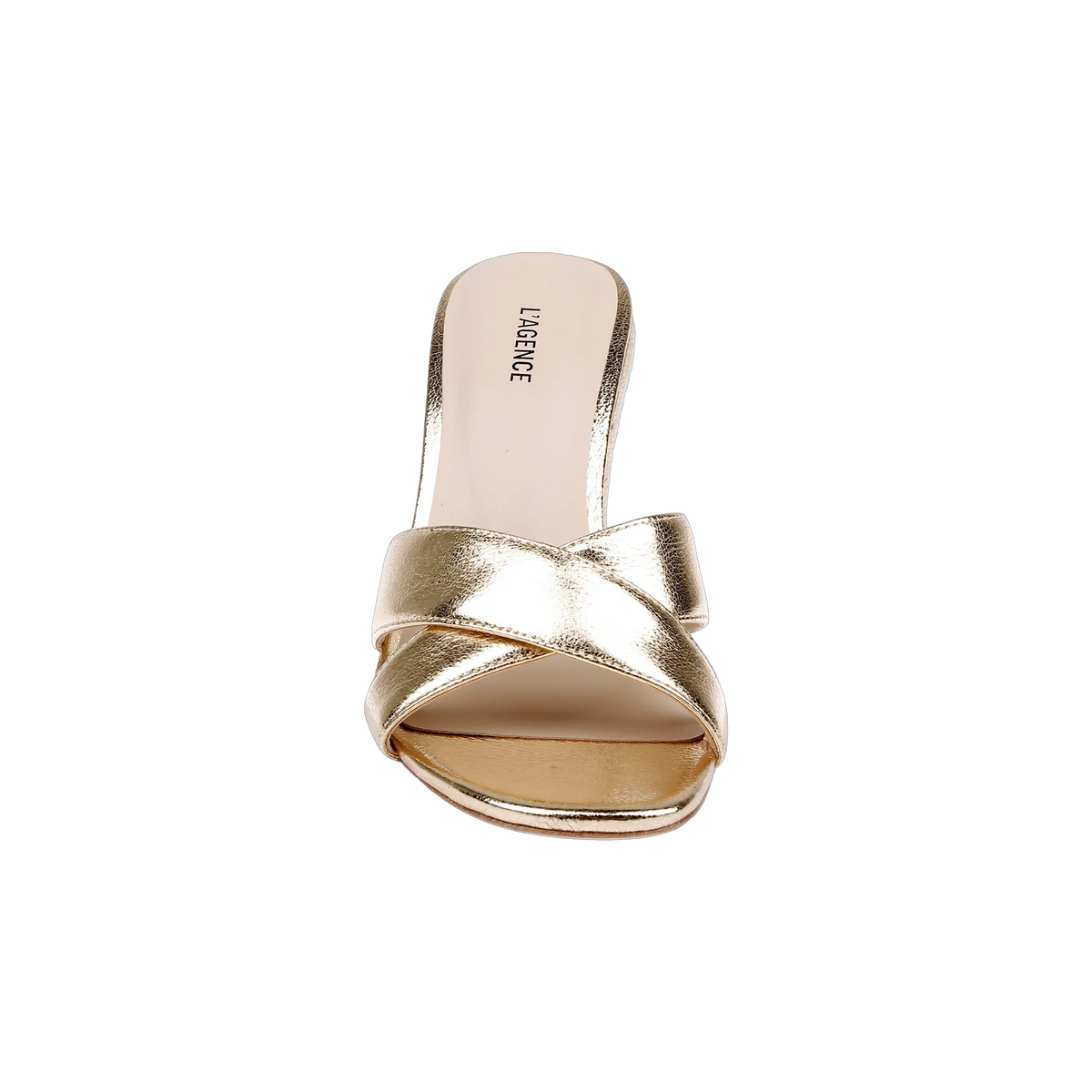Gold Crackle Leather