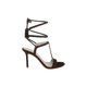 Dark Brown Suede