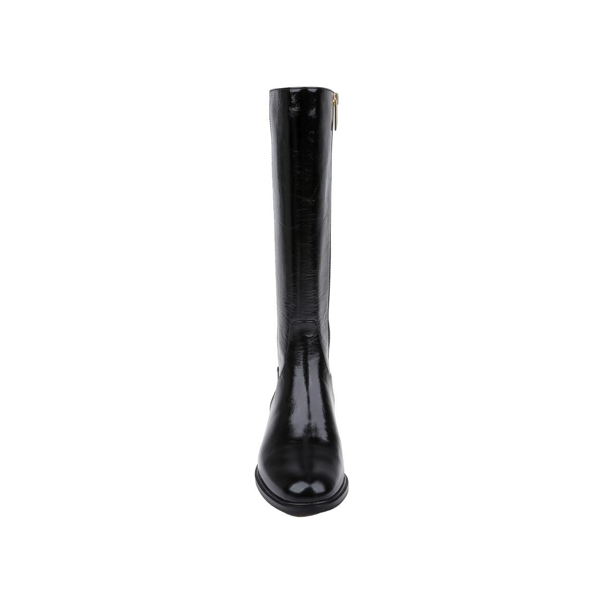Black Crinkle Patent