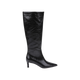 Black Crinkle Patent