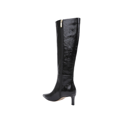 Black Crinkle Patent