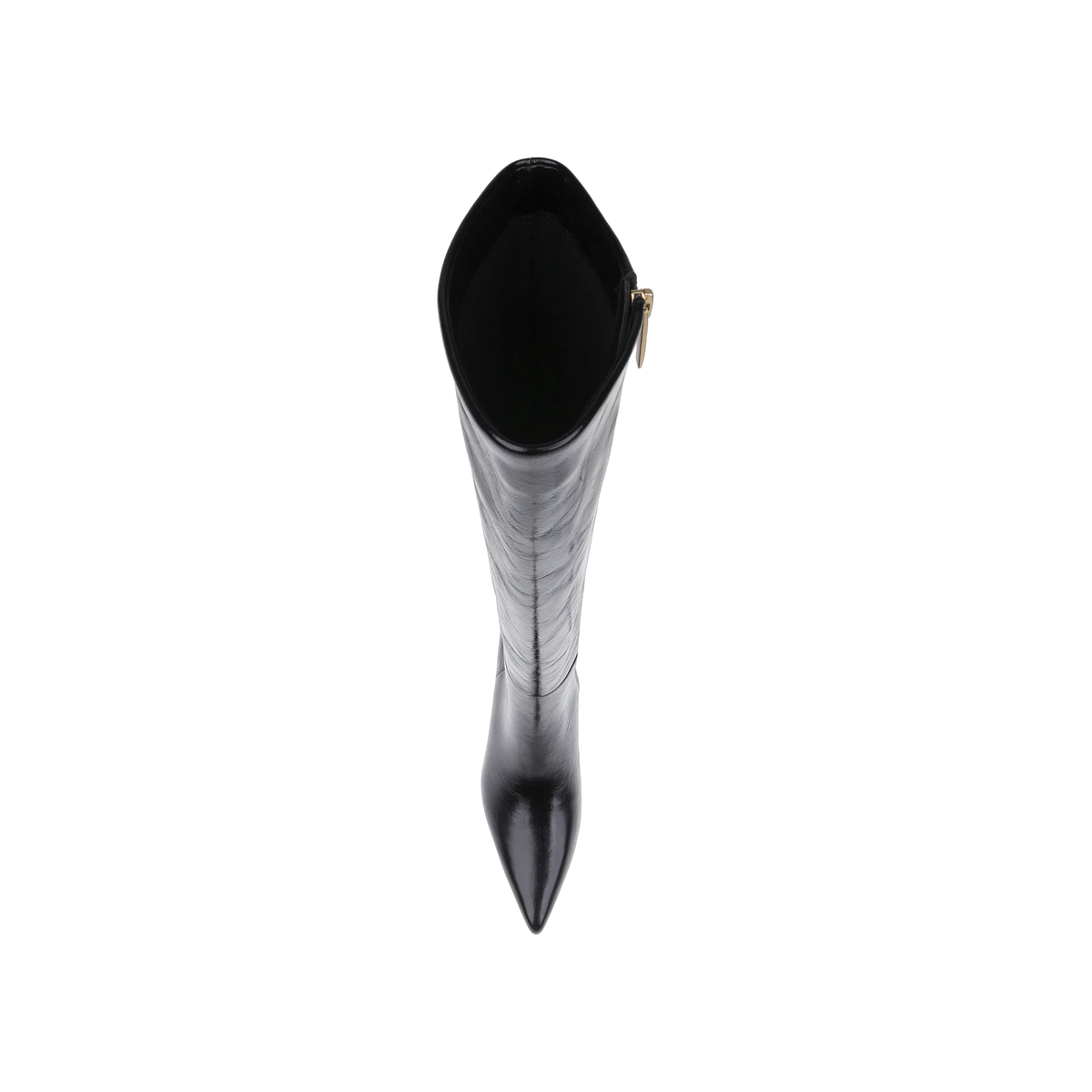 Black Crinkle Patent
