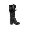 Black Crinkle Patent
