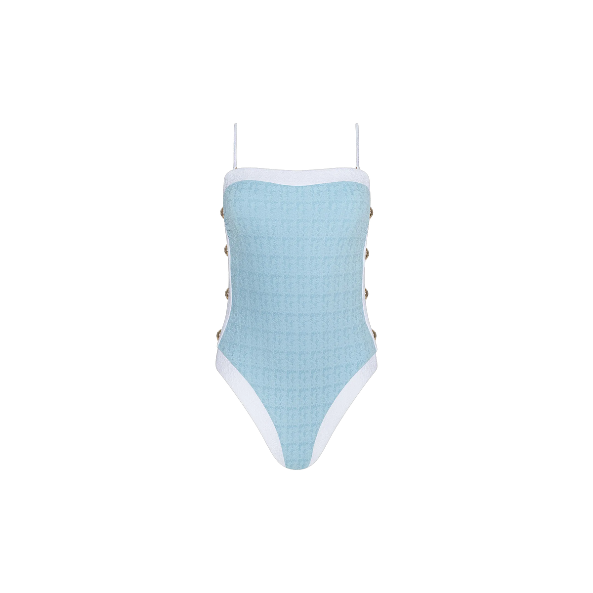 Powder Blue/White